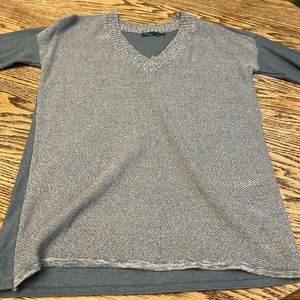 Blue sweater women’s medium loose fitting by Prana